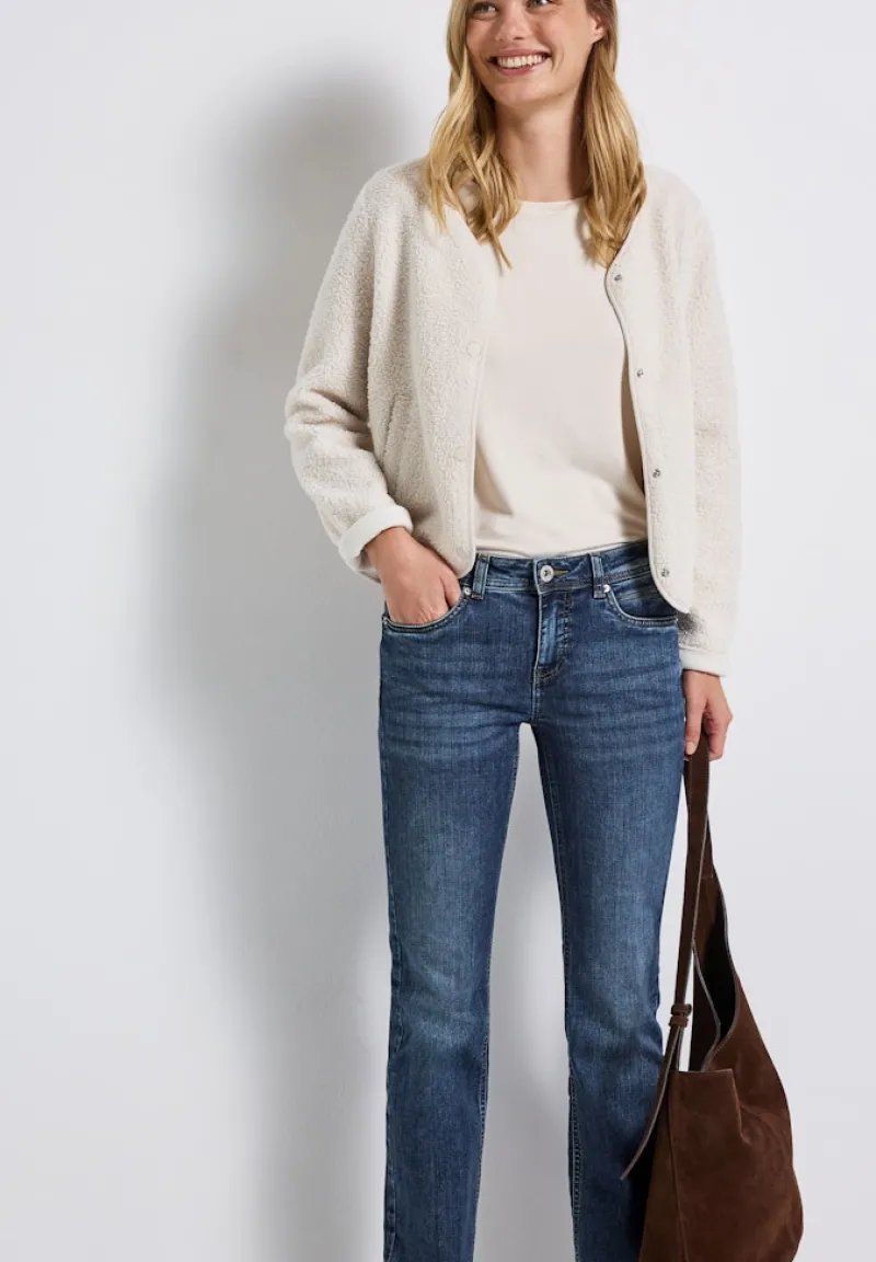 Street One Jeans*Bootcut Jeans soft mid blue washed