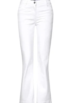 Cecil Jeans*Bootcut Jeans white