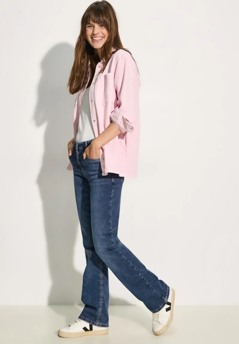 Cecil Jeans*Bootcut Leg Jeans mid blue wash1