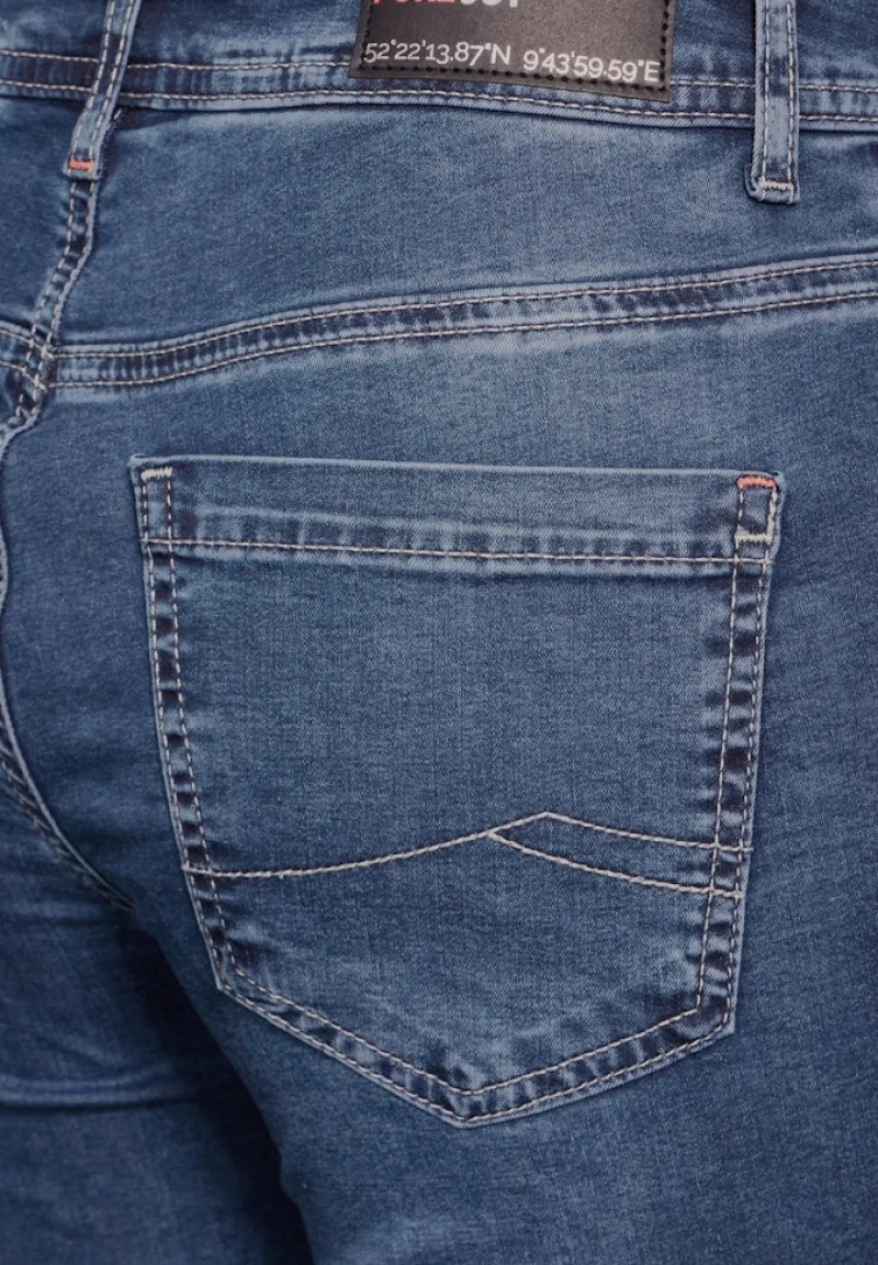 Cecil Jeans*Bootcut Leg Jeans mid blue wash1