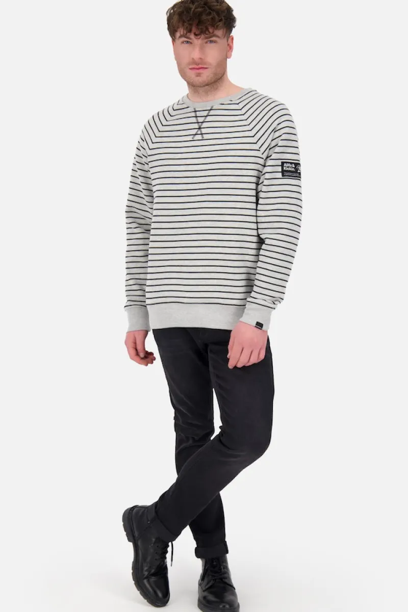 Alife & Kickin Pullover & Sweatshirts|Big Boys*BorisAK Z Sweatshirt cloudy melange