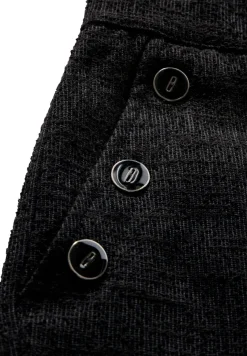 Street One Hosen*Bouclé Hose Black