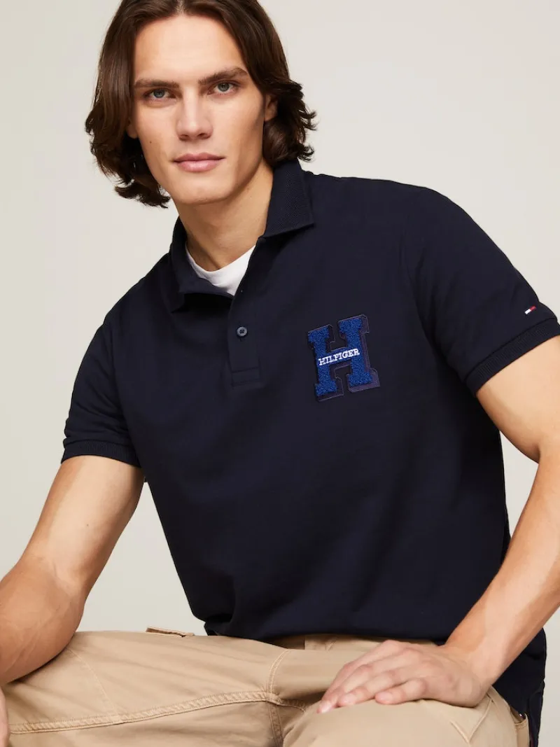 Tommy Hilfiger Shirts|Big Boys*BOUCLE H EMBRO REG POLO desert sky