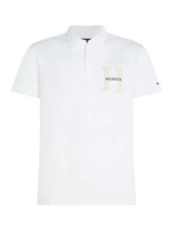 Tommy Hilfiger Shirts|Big Boys*BOUCLE H EMBRO REG POLO white