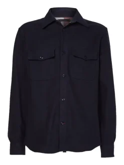 Tommy Hilfiger Hemden*BRUSHED OVERSHIRT desert sky