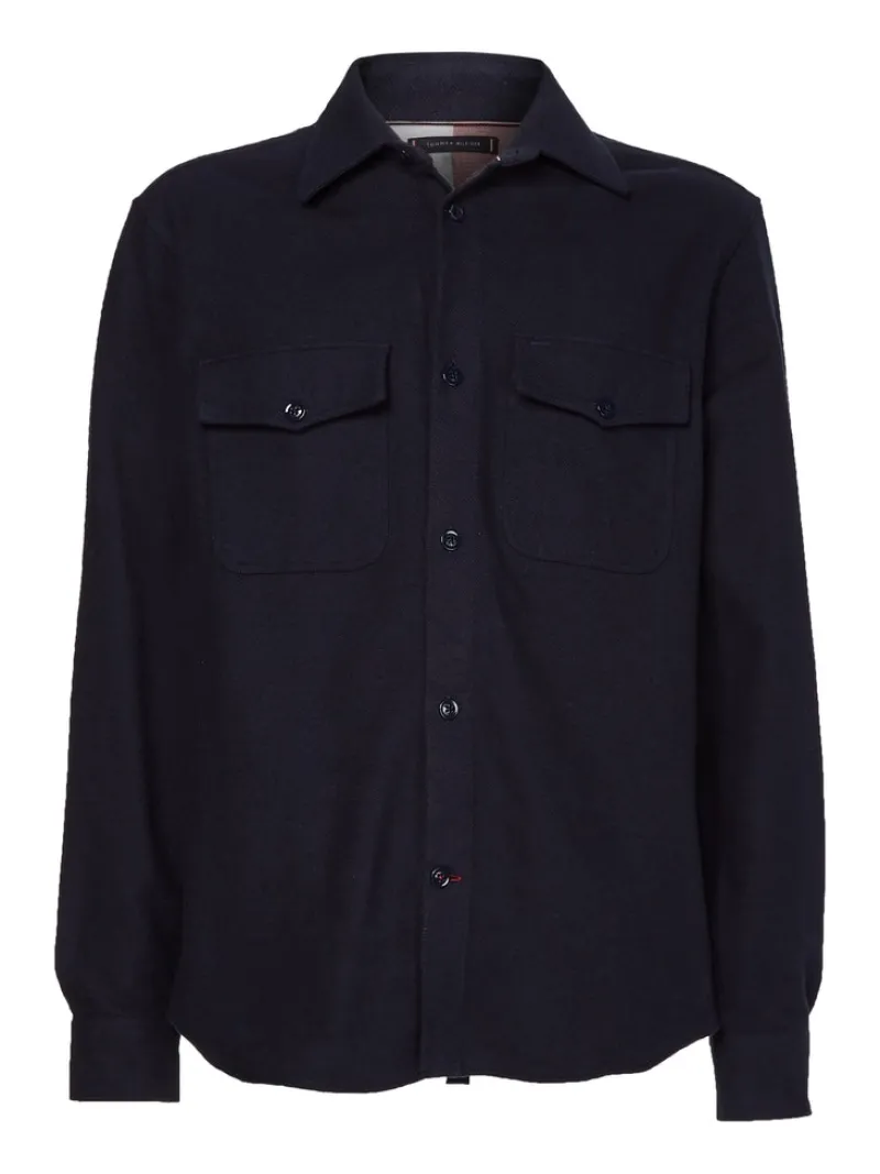 Tommy Hilfiger Hemden*BRUSHED OVERSHIRT desert sky