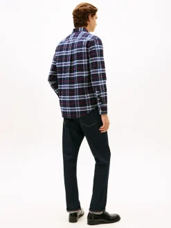 Tommy Hilfiger Hemden|Big Boys*BRUSHED OXFORD CHECK RF SHIRT desert sky - check