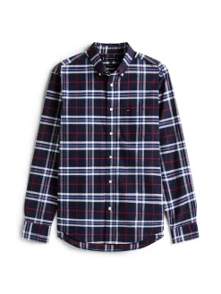 Tommy Hilfiger Hemden|Big Boys*BRUSHED OXFORD CHECK RF SHIRT desert sky - check