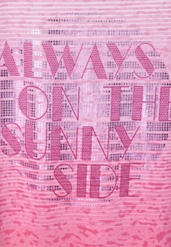 Cecil Shirts*Burn Out T-Shirt pink sorbet