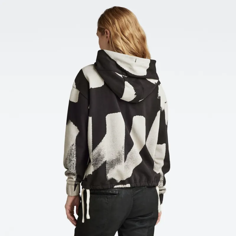 G-star Raw Pullover & Sweatshirts*Calligraphy ao loose hdd sw wmn dk black raw paint