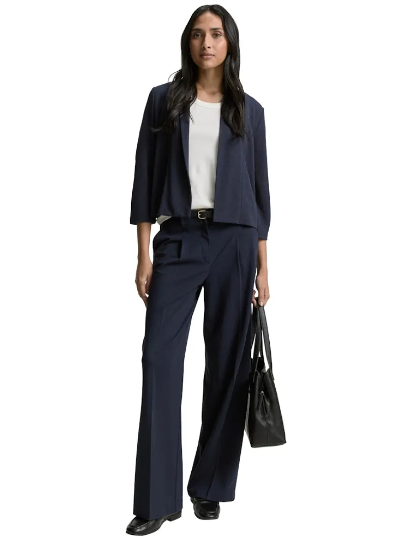 Tom Tailor Pullover & Sweatshirts*Cardigan mit Schalkragen sky captain blue