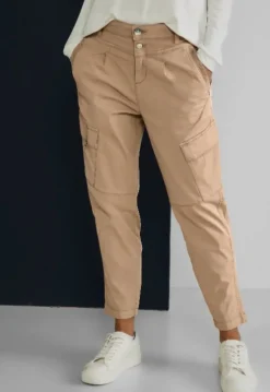 Street One Hosen*Cargo Mom Fit Hose Beige