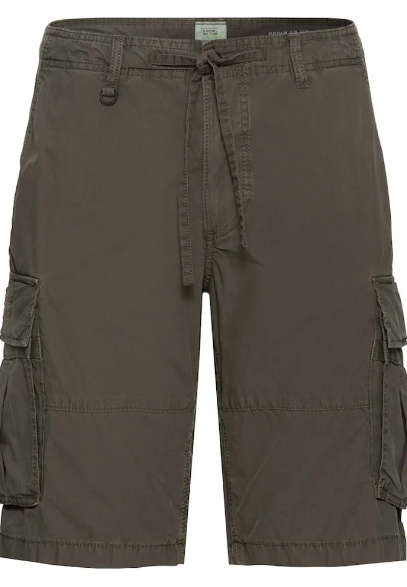 Camel Active Shorts|Big Boys*Cargo Shorts Regular Fit olive brown