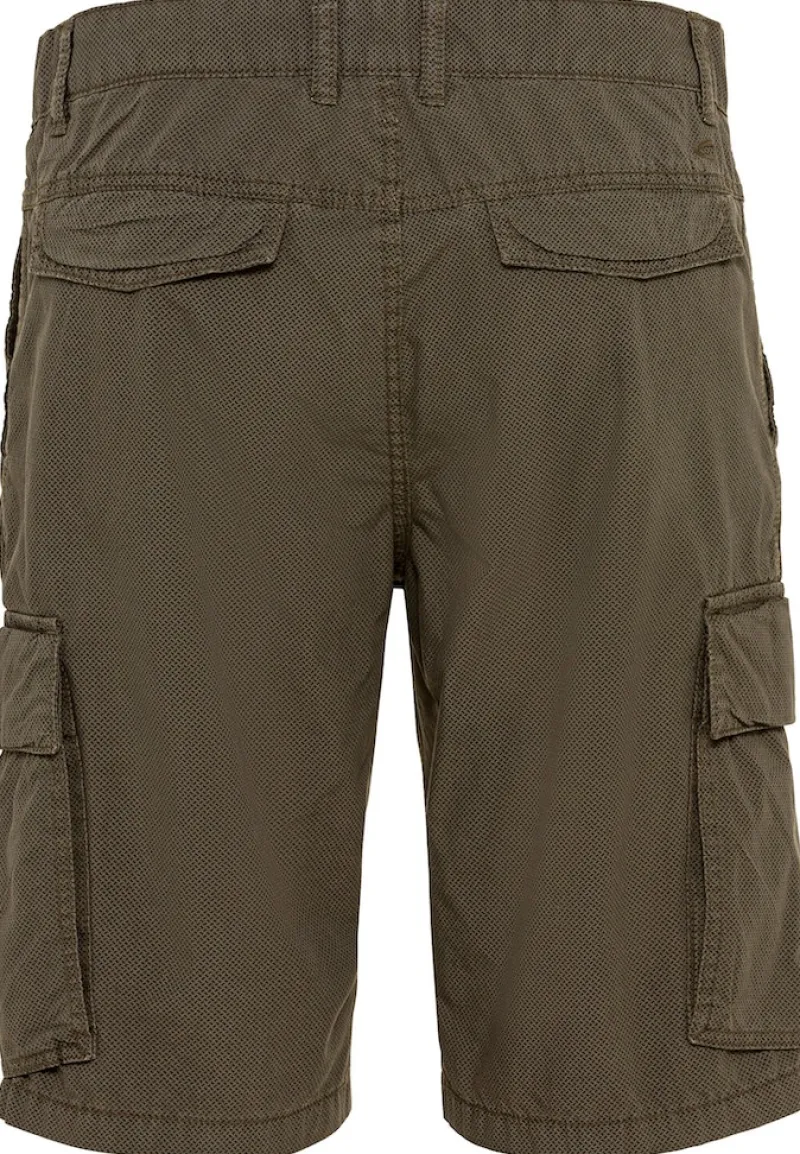 Camel Active Shorts|Big Boys*Cargo Shorts Regular Fit olive brown minimal