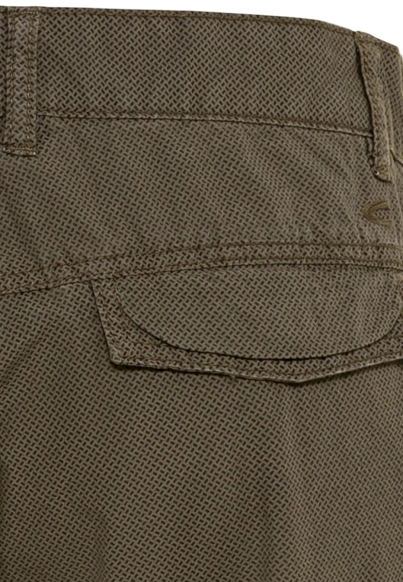Camel Active Shorts|Big Boys*Cargo Shorts Regular Fit olive brown minimal