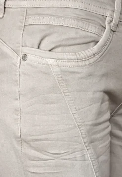 Street One Shorts*Casual Fit 3/4 Jeans light stone sand washed