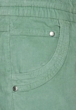 Cecil Hosen*Casual Fit Babycord Hose clear sage green