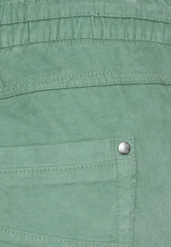 Cecil Hosen*Casual Fit Babycord Hose clear sage green