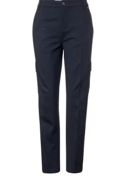 Street One Hosen*Casual Fit Chino Hose deep blue