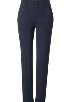 Street One Hosen*Casual Fit Chinohose deep blue