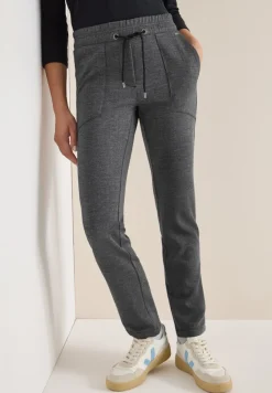 Cecil Hosen*Casual Fit Hose Black