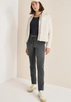 Cecil Hosen*Casual Fit Hose Black