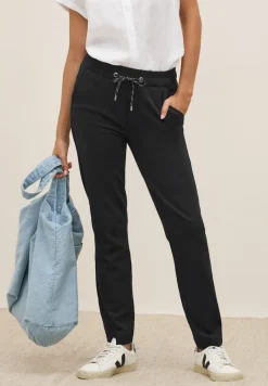Cecil Hosen*Casual Fit Hose Black