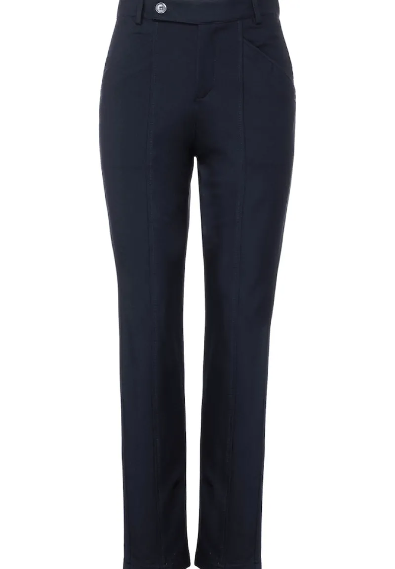 Street One Hosen*Casual Fit Hose deep blue