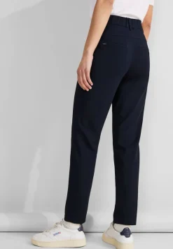 Street One Hosen*Casual Fit Hose deep blue