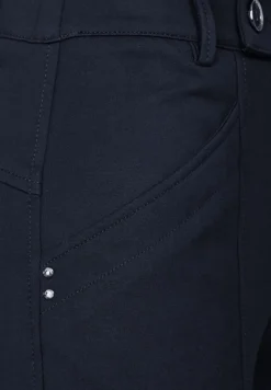 Street One Hosen*Casual Fit Hose deep blue