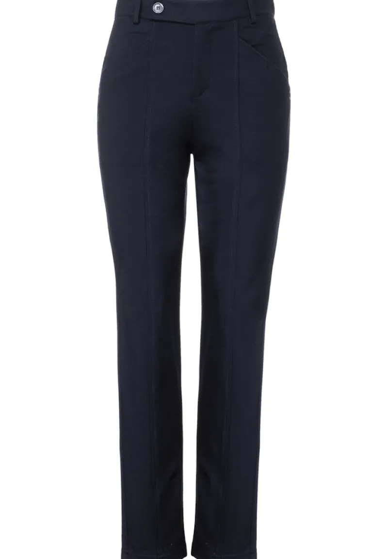 Street One Hosen*Casual Fit Hose deep blue