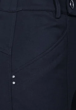 Street One Hosen*Casual Fit Hose deep blue