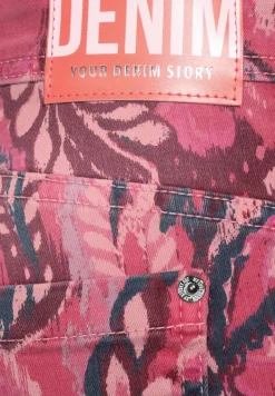 Street One Shorts*Casual Fit Hose mit Print floral aop washed