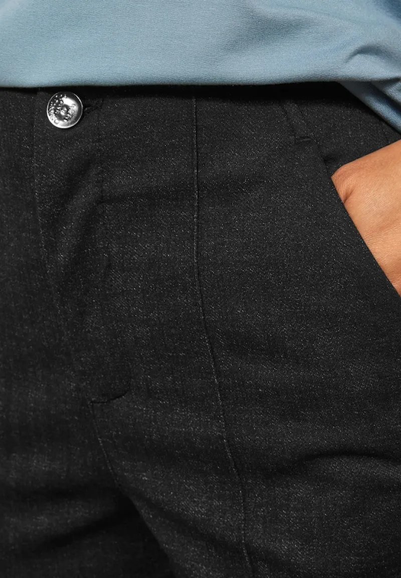 Street One Hosen*Casual Fit Hose mit Stretch Black