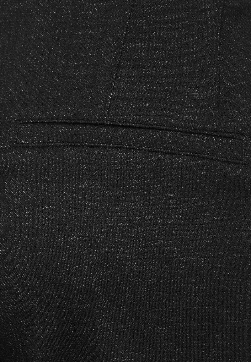 Street One Hosen*Casual Fit Hose mit Stretch Black