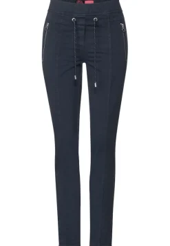 Cecil Hosen*Casual Fit Hose mit Stretch deep blue