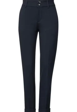 Street One Hosen*Casual Fit Hose mit Stretch deep blue