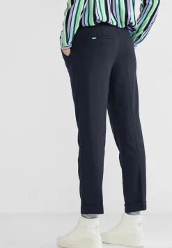 Street One Hosen*Casual Fit Hose mit Stretch deep blue