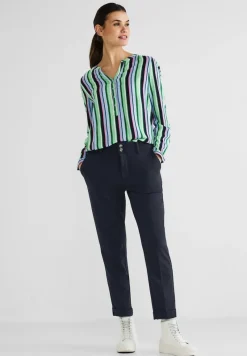 Street One Hosen*Casual Fit Hose mit Stretch deep blue
