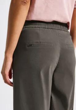 Street One Hosen*Casual Fit Hose mit Turn-Up nomad brown