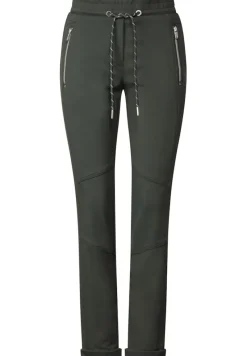 Cecil Hosen*Casual Fit Hose strong khaki