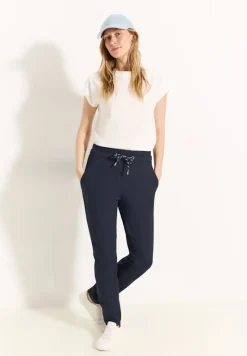 Cecil Hosen*Casual Fit Hose universal blue