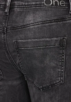 Street One Jeans*Casual Fit Jeans black random wash