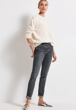 Street One Jeans*Casual Fit Jeans dark steel grey washed