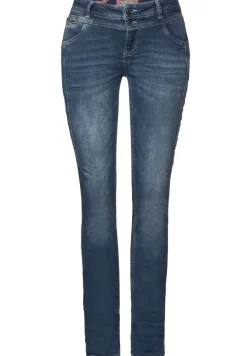 Street One Jeans*Casual Fit Jeans knitted mid indigo wash