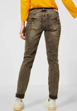 Street One Jeans*Casual Fit Jeans nu sand black denim overdye