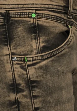 Street One Jeans*Casual Fit Jeans nu sand black denim overdye