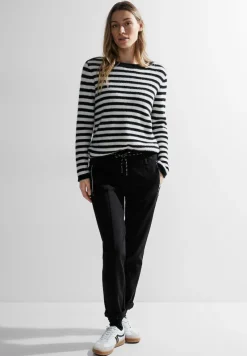 Cecil Hosen*Casual Fit Joggpants Black