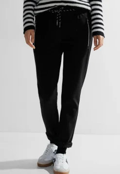 Cecil Hosen*Casual Fit Joggpants Black