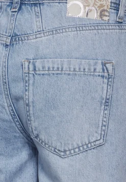 Street One Jeans*Casual Fit used Jeans light blue destroyed